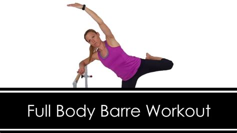 Full Body Barre Workout At Home Full Length 30 Minutes Dumbbells