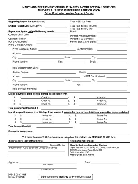Maryland Department Of Public Safety Correctional Fill Out Sign Online Dochub