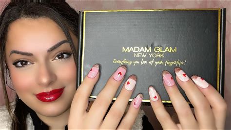 valentine s day nails madam glam house of love collection youtube
