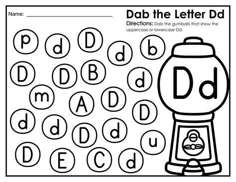 Bingo Dauber Dot Worksheets 10 Free Pdf Printables Printablee