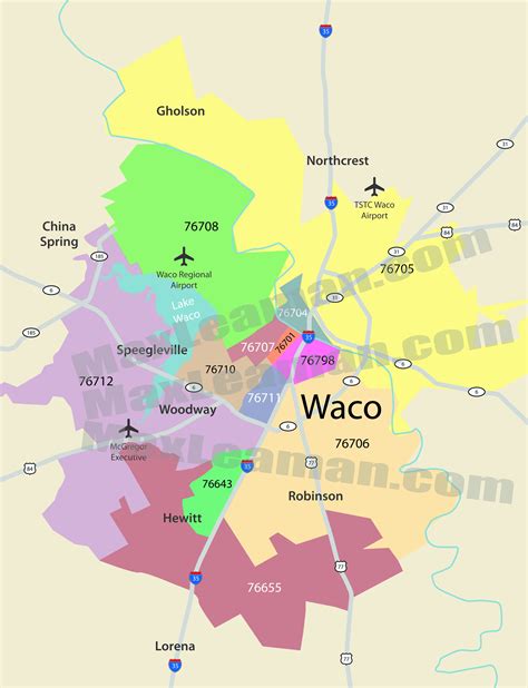 Map Of Midland Texas And Surrounding Areas Printable Maps