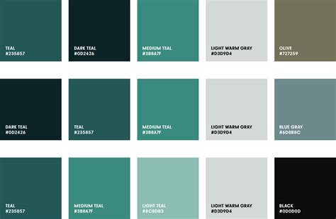 What Colors Go Well With Light Teal