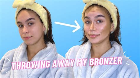 how to contour with self tanner tiktok made me try it youtube