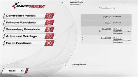 Race Room Experience Simucube Direct Drive Wheel Ffb Settings Guide
