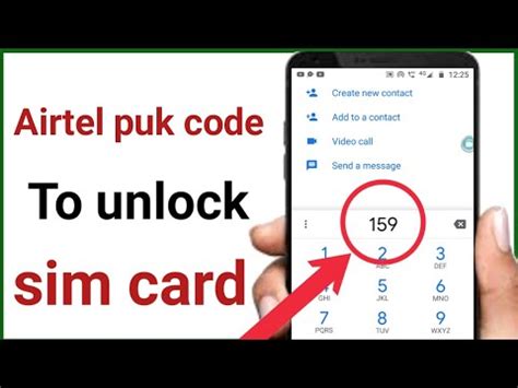 Airtel Puk Code To Unlock Sim Card Airtel PUK Code Kaise Nikale Jaate Hain YouTube