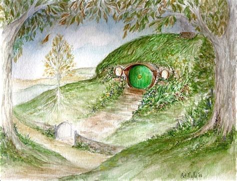 The Shire Hobbit Art Fine Art Prints Tolkien Art