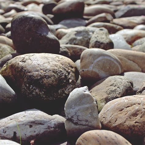 Grey Beach Stones Free Image Download