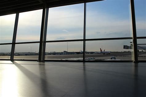 Airport Interior Airport Airplanes Travel Transportation Windows