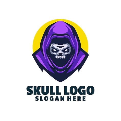 Premium Vector Skull Mascot Logo Template