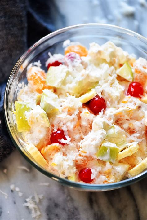 Fruit Salad Recipe With Yogurt