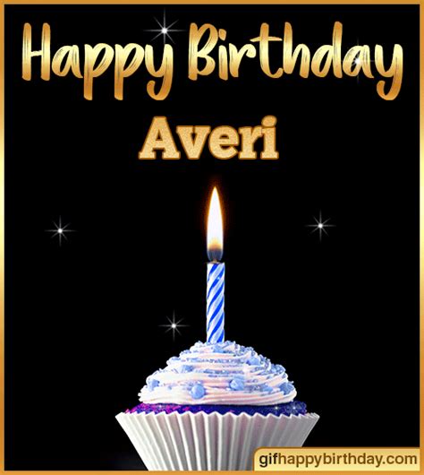 Wish Happy Birthday GIFs With Name Averi