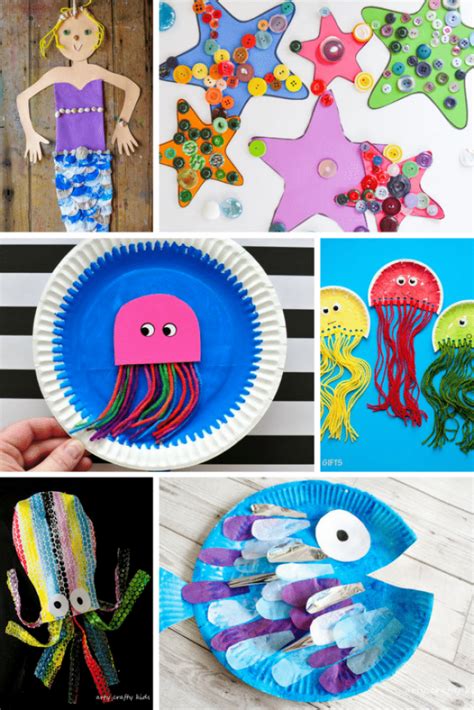 Under The Sea Crafts For Kids Arty Crafty Kids