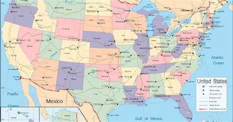 história geral mapa atual dos estados unidos
