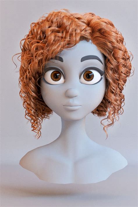 Kids can switch it up and create a new character in an instant! ArtStation - Curly Hairstyle , Jesus Fernández | How to ...