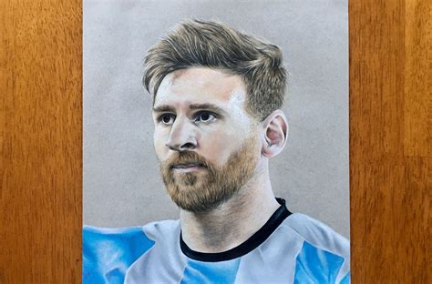 Wow Picks Lionel Messi Colored Pencil Drawing Signed Fine Art Print At