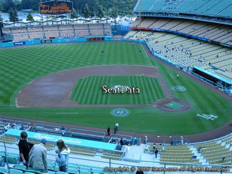 Seat View From Reserve Section 11 At Dodger Stadium Los Angeles Dodgers