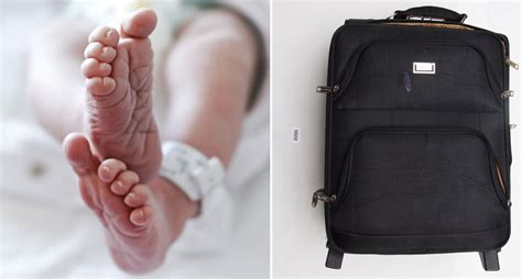 Newborn Premature Baby Found In Suitcase Near Garbage Compactor