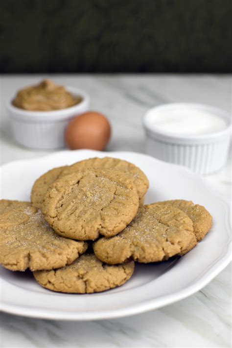 They aren't too sweet, but they are sweet enough to cure your cravings. 3 ingredient peanut butter cookies no egg