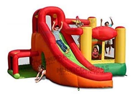 Saltarin Inflable Jardin Juegos Para Niños Divertidos - $ 2.699.900 en