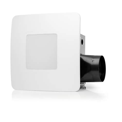 It is essential to vent the fan exhaust outdoors. ReVent 80 CFM Easy Installation Bathroom Exhaust Fan with ...