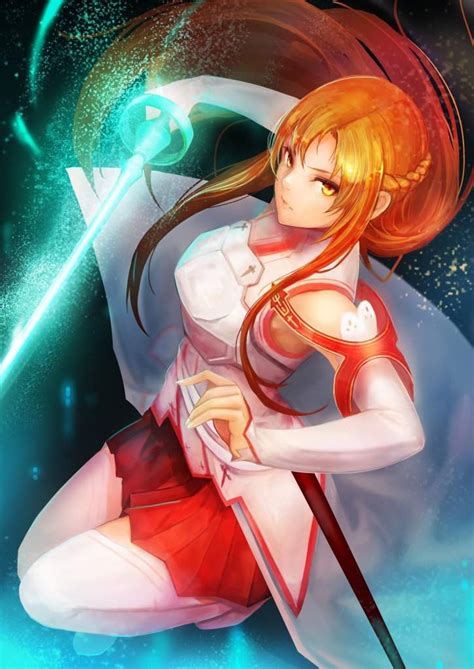 Hola Espero Que Le Guste Estas Imagenes De Asuna Yuuki Del Anime Sword Art Online •anime• Amino