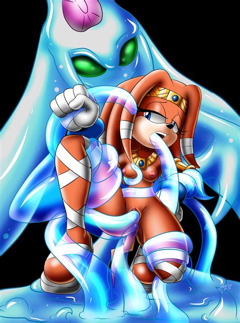 Tikal And Chaos By Andersonicth Hentai Foundry