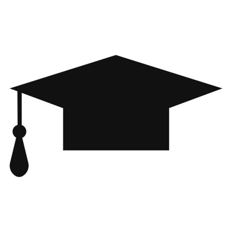 Sombrero De Graduación Silueta Descargar Pngsvg Transparente