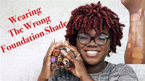 The Wrong Foundation Shade Current Dark Skin Foundation Collection
