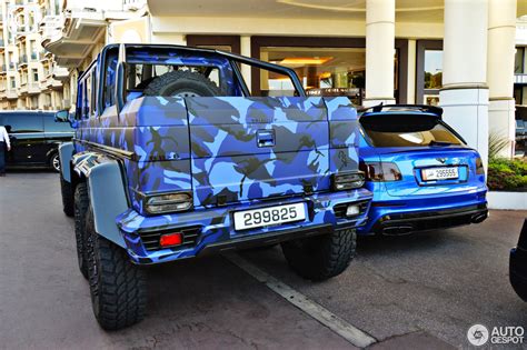 Luxurious equipment meets brute performance: Mercedes-Benz Mansory Gronos G 63 AMG 6x6 - 13 septiembre ...