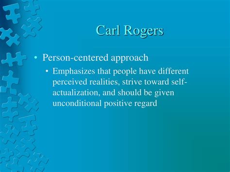 Unconditional positive regard is such an important part of raising children in a healthy way. PPT - The Humanistic Approach to Personality PowerPoint ...