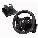 Images of Xbox 360 Steering Wheel With Clutch