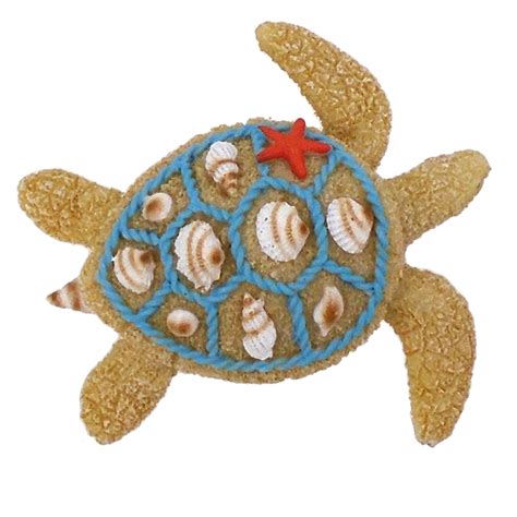 Sea Turtle Resin Figurine Sea Turtle Decor California Seashell Company