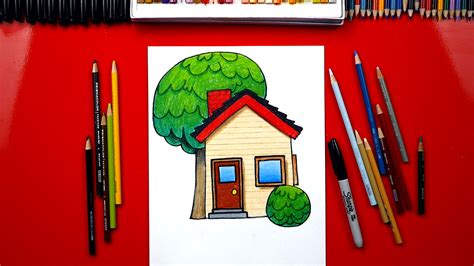 How To Draw A House Emoji Art For Kids Hub