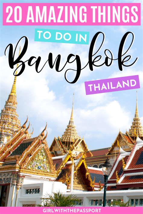 20 Amazing Places To Go In Bangkok Girl With The Passport