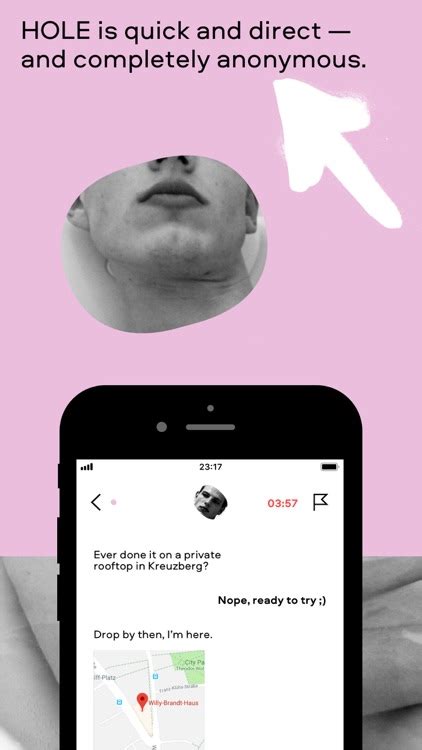 anonymous gay hookup app hole by soul technologies