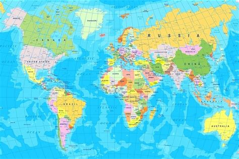 World Political Map Hd Wallpaper 40 Wallpapers Adorable Wallpapers