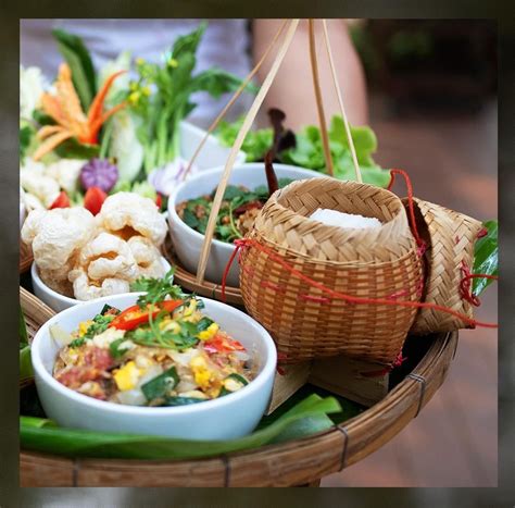 Northern thai cuisine northern thai food. Northern Thailand traditional lunch set | อาหาร, ขนมหวาน ...