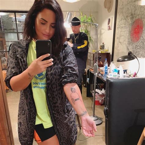 She probably has fewer than you think. The Powerful Meaning Behind Demi Lovato's New 'Me' Tattoo