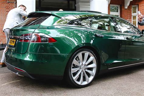 New Tesla Model S Shooting Brake Unveiled In London Motoring Research