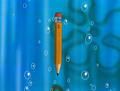 Why Is The Magic Pencil Given To Spongebob He Only Had It In Two
