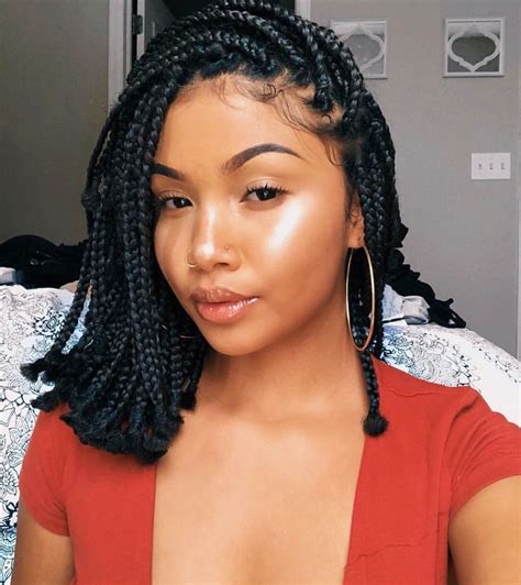 You can wear medium length this medium length hairstyle is styled into waves through the sides and back giving this 'do plenty. Medium Box Braids Hairstyles
