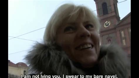 Fake Agent Public Pickup Old Lady From Czech Streets Youtube