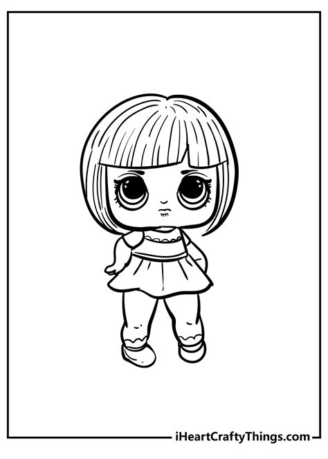 Lol Surprise Doll Coloring Pages To Print
