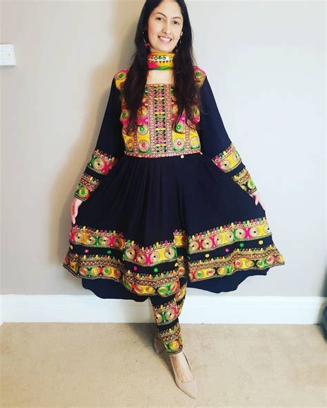 Afghan Dress Afghani Indian Suit Salwar Kameez Pakistani Etsy