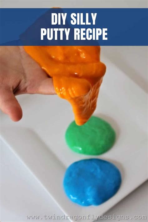 Easy Diy Silly Putty Recipe Homemade Heather