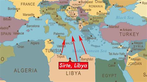 Isis Controlling Sirte Libya City Used To Plot Terror Attacks