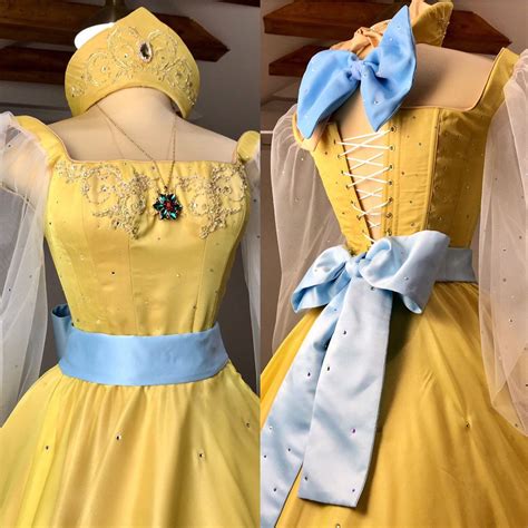 Anastasia Inspired Yellow Dress 1997 Cosplay Etsy In 2020 Yellow