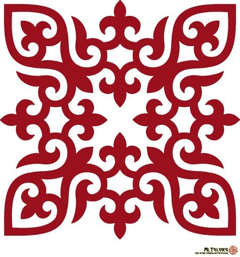 Kyrgyz National Ornament Hawaiian Applique Quilt Applique Quilts