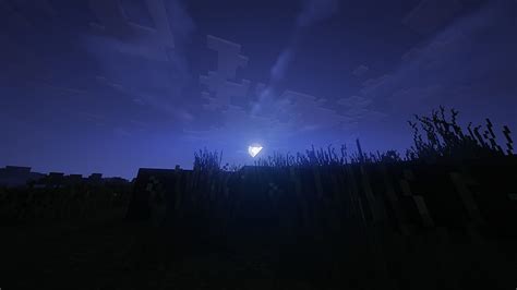 Minecraft Ultra Shader Minecraft Nacht Hd Hintergrundbild Pxfuel