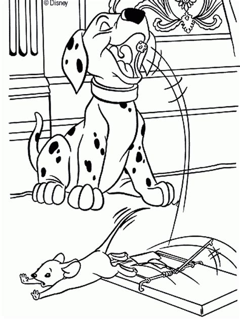 Click on a picture below to bring up the full sized image. 101 Dalmatians Coloring Pages